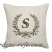 The Twillery Co. Eremo Initials Throw Pillow CHMB2090